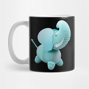 The blue elephant Mug